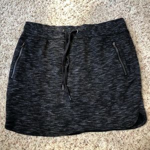 GREEN TEA LINED COTTON SKORT